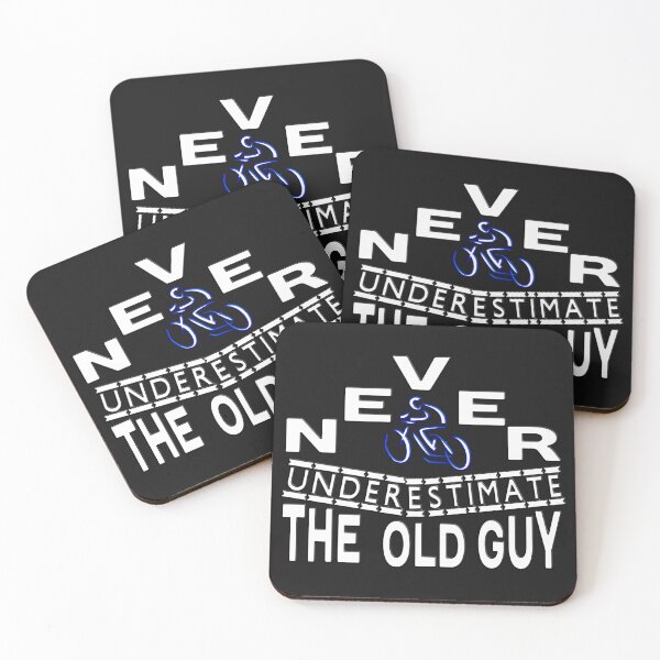 Item preview,   NEVER UNDERESTIMATE  THE OLD GUY designed and sold by Ralek.