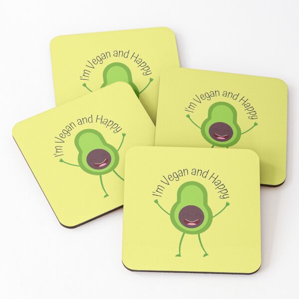 Item preview, I'm Vegan and Happy designed and sold by Checivinicius.