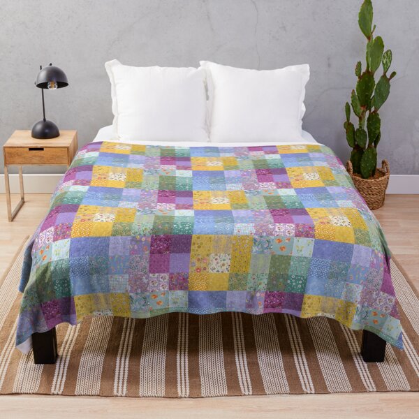 Spring Breeze Quilt by Tea with Xanthe Throw Blanket