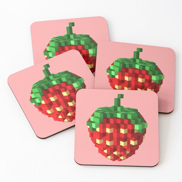 Item preview, Voxel Strawberry designed and sold by nanoco1000.