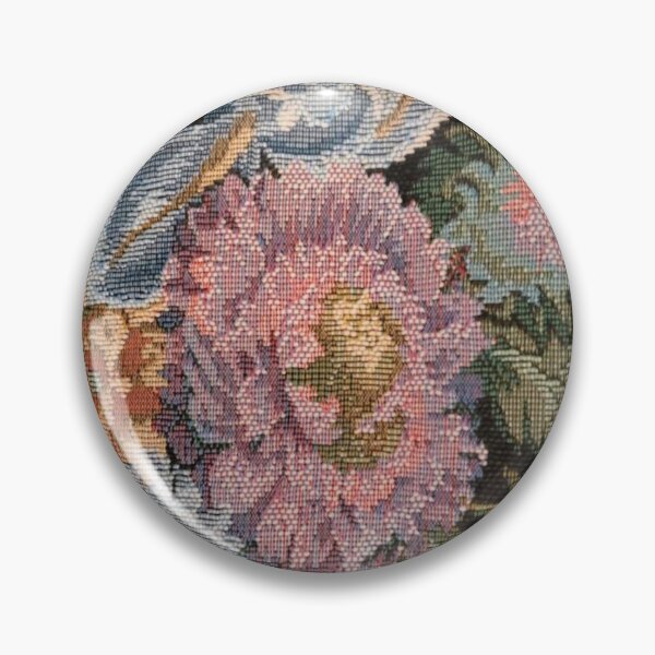 Item preview, Paisley style embroidered flowers designed and sold by aginlow.