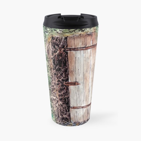 Australian Scene - Secret door - Hahndorf, SA, Australia Travel Mug