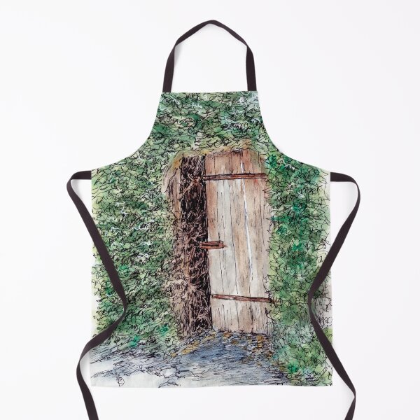 Australian Scene - Secret door - Hahndorf, SA, Australia Apron