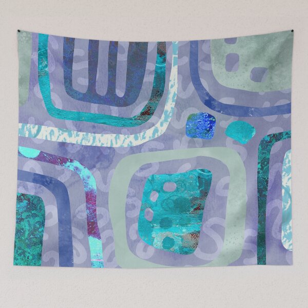 Item preview, Lavender Organic Shapes Design designed and sold by NancyMerkle.
