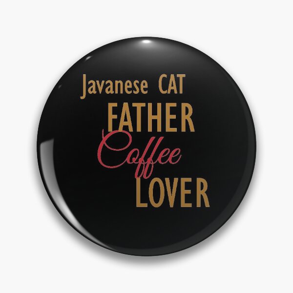 Item preview, Javanese CAT Father Coffee Lover. The perfect clothes and stickers for cat and coffee lovers designed and sold by amrmab.