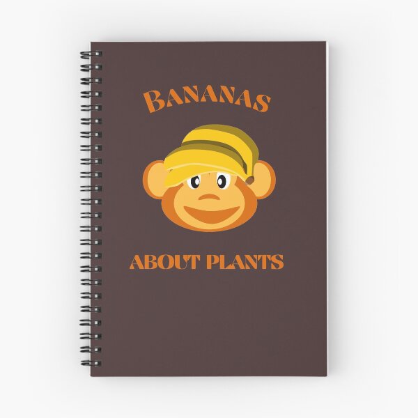 Item preview, Bananas about plants Vegan monkey designed and sold by PlantDemia.
