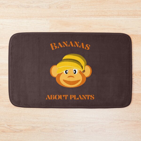 Item preview, Bananas about plants Vegan monkey designed and sold by PlantDemia.