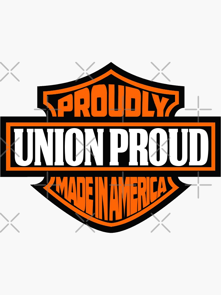 Proud To Be Union Sticker