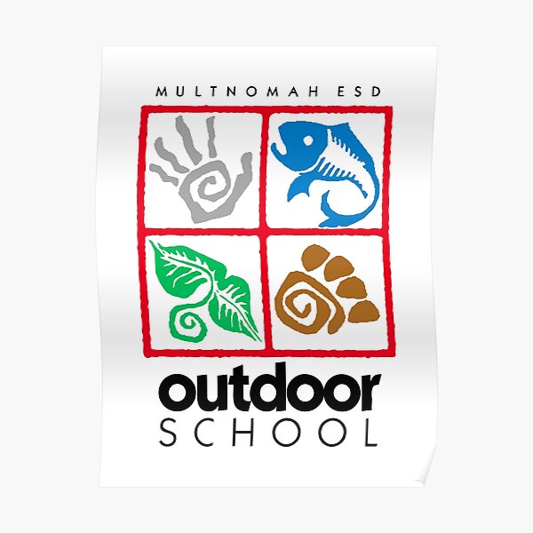 Outdoor School Logo (fcb) Poster