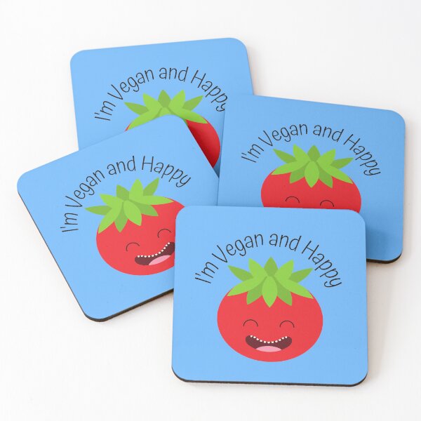 Item preview, I'm Vegan and Happy designed and sold by Checivinicius.