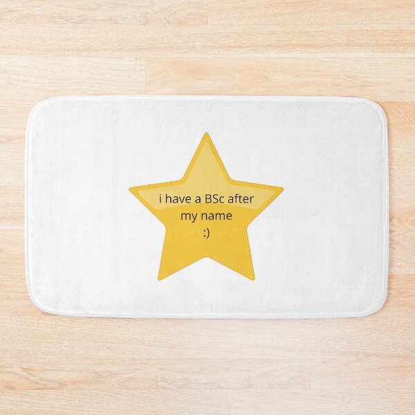 Item preview, i have a BSc after my name :) designed and sold by arianehine.