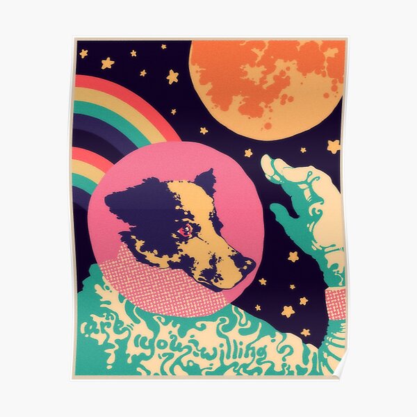 Laika the Cosmonaut Poster