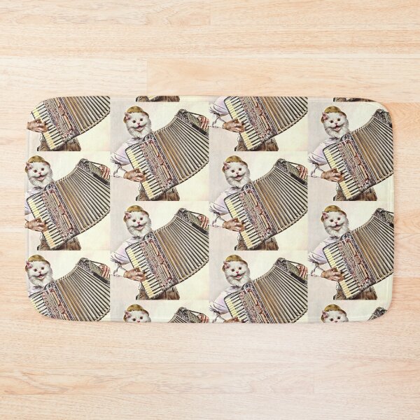 Item preview, Cat Playing The Accordion - Funny Surreal Cats designed and sold by AnimalSociety.