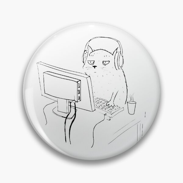 Artikelvorschau, Die Katze ist bei der Arbeit entworfen und verkauft von yooga02.
