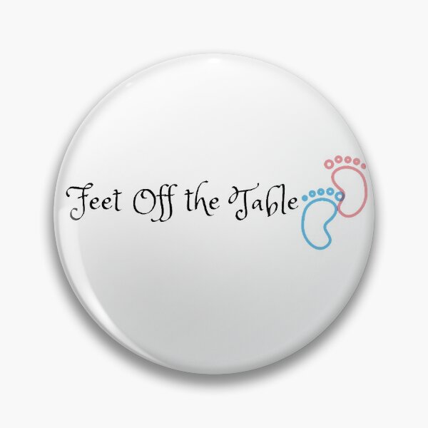 Item preview, feet off the table designed and sold by JocelynCrafts.
