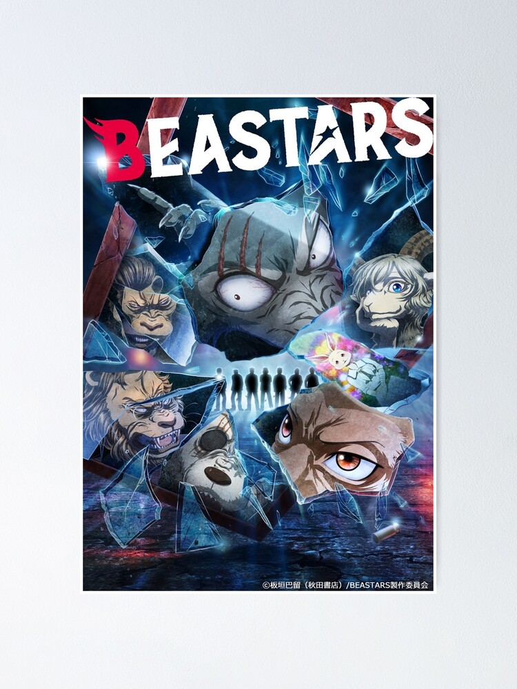 Beastars Legoshi Louis Haru And Gohin Season Two Spread Poster