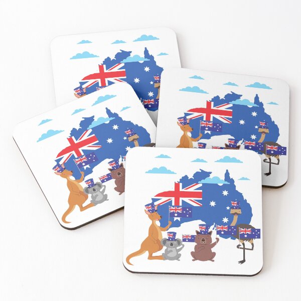 Item preview, Happy Australia Day designed and sold by coffeetea2020.