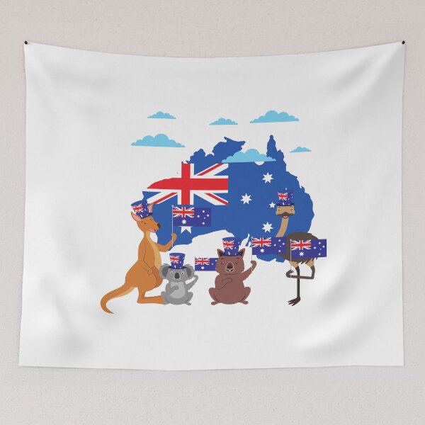 Item preview, Happy Australia Day designed and sold by coffeetea2020.