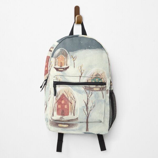 Item preview, Illustration houses snow christmas designed and sold by Drawmycosmos.