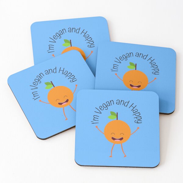 Item preview, I'm Vegan and Happy designed and sold by Checivinicius.