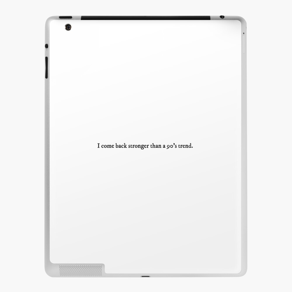 I Come Back Stronger Than A 90s Trend Sticker Willow Folklore – Friday  Apparel