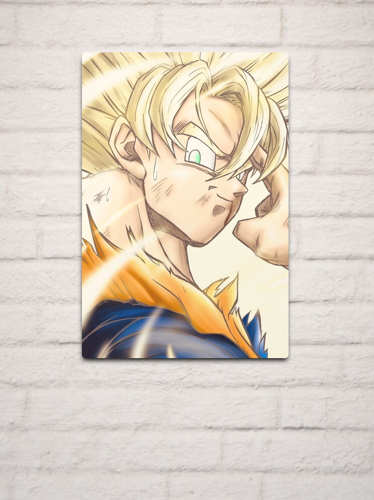 Dragon Ball Goku Super Saiyan Metal Print for Sale by