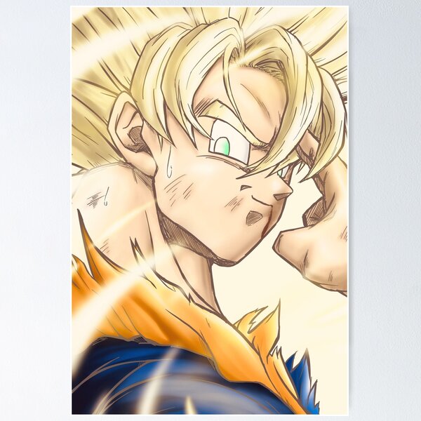 Goku - Super Sayajin Namek Poster by AbdeeFactory