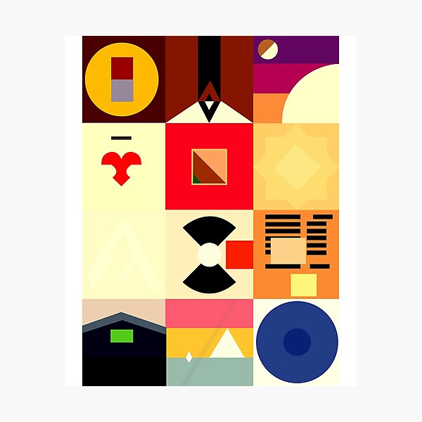 KANYE WEST DISCOGRAPHY Photographic Print