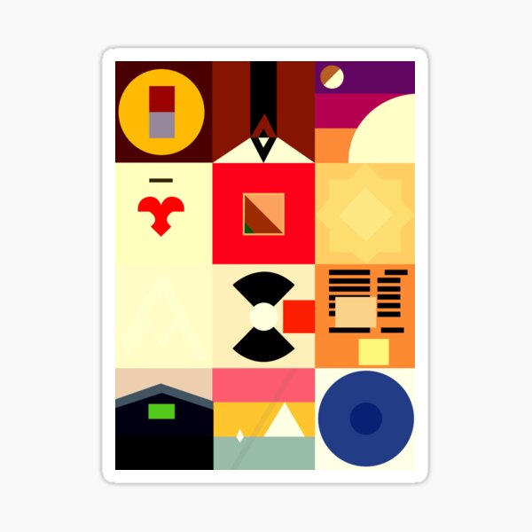 KANYE WEST DISCOGRAPHY Sticker