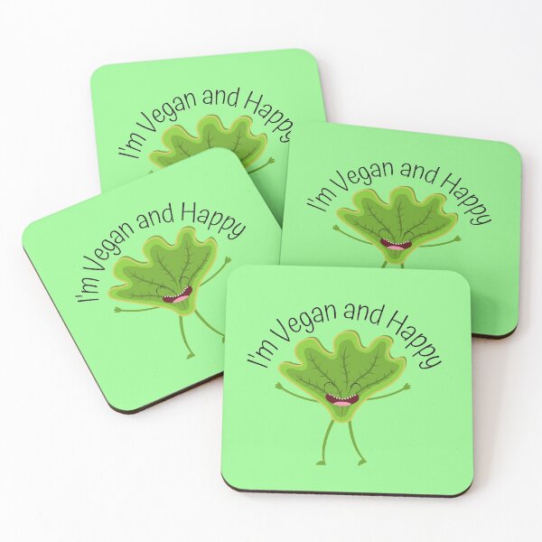 Item preview, I'm Vegan and Happy designed and sold by Checivinicius.