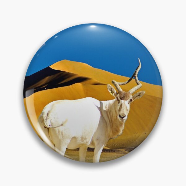 Item preview, Addax Antelope Sahara Desert Sand Dunes Moon designed and sold by worldways.