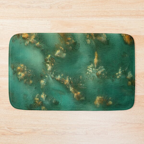 Item preview, Green Abstract pattern evoking islands in an Ocean designed and sold by bradm50.