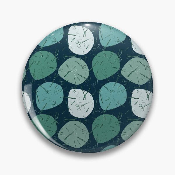 Item preview, Surgical Instruments on Dark Teal designed and sold by Hodgepodge Bricolage.