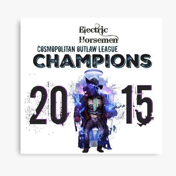 2015 COL Champions - Electric Horsemen Canvas Print