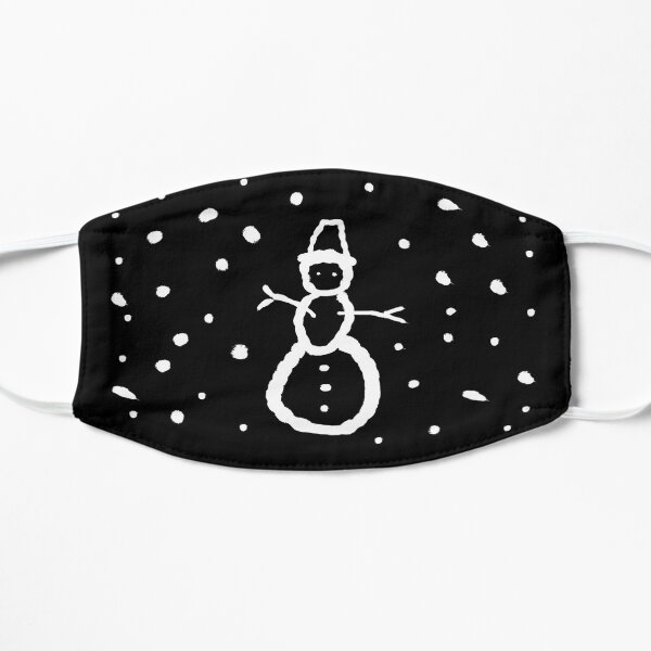 Snowman in the night Mask