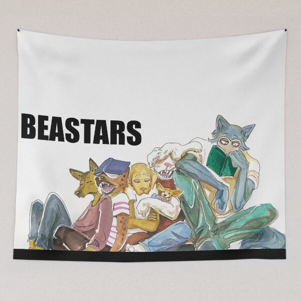 Item preview, Beastars Legoshi, Jack and Dormitory Friends Spread designed and sold by thePeachPit.