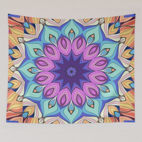 Item preview, Symmetry 1106 Mandala Inspired Creation designed and sold by mandala-hub.