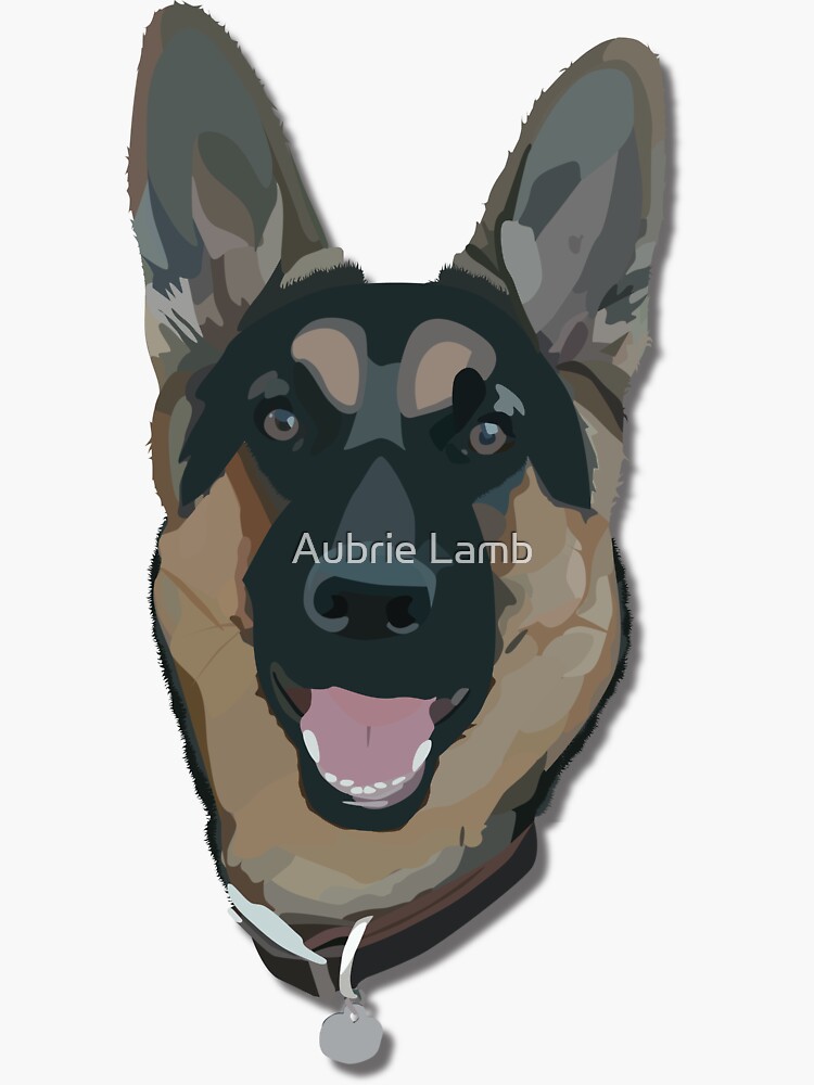 German Shepherd by Aubb