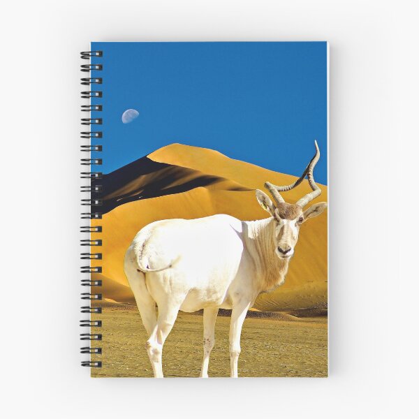 Item preview, Addax Antelope Sahara Desert Sand Dunes Moon designed and sold by worldways.