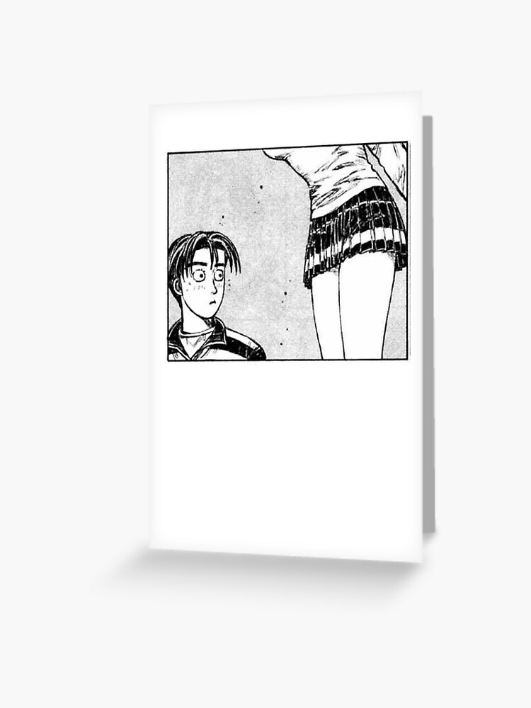 Initial D Takumi Stares Manga Anime | Art Print