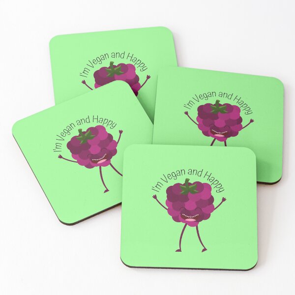 Item preview, I'm Vegan and Happy designed and sold by Checivinicius.