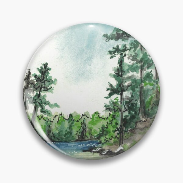 Item preview, Summer Day in Matachewan designed and sold by Katrina Hass.
