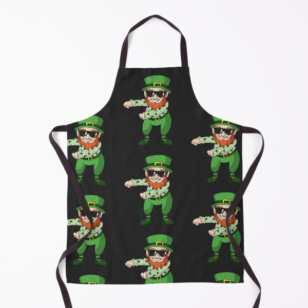 Item preview, st patricks leprechaun flossing dancing designed and sold by Gossip Rag.