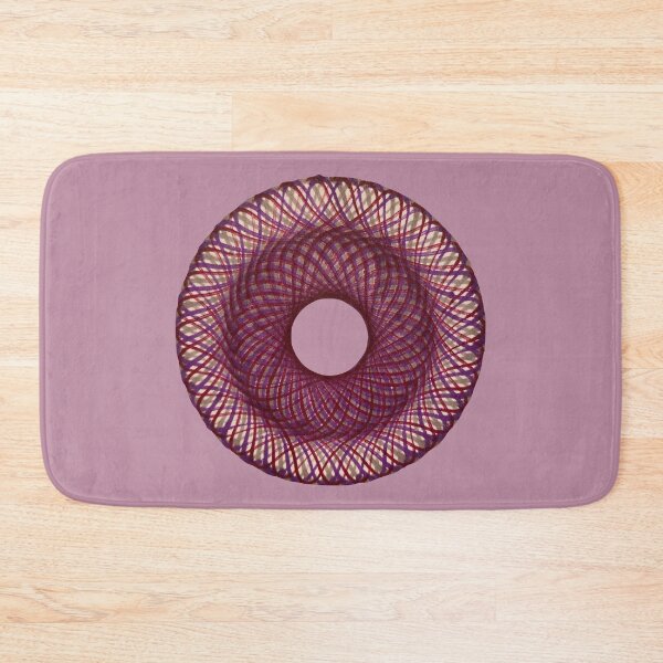 Item preview, Spirograph Purple Plaid-Esque Pattern designed and sold by TravellingAlle.