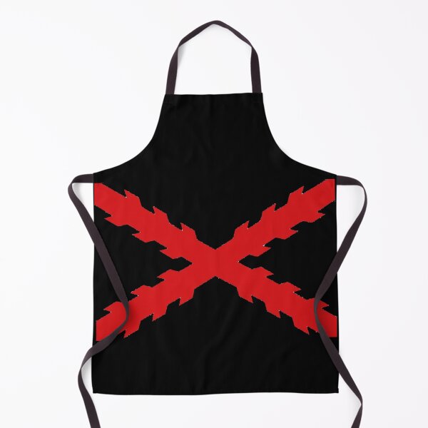 Item preview, Cross of San Andrés small black background designed and sold by Enriquegl.