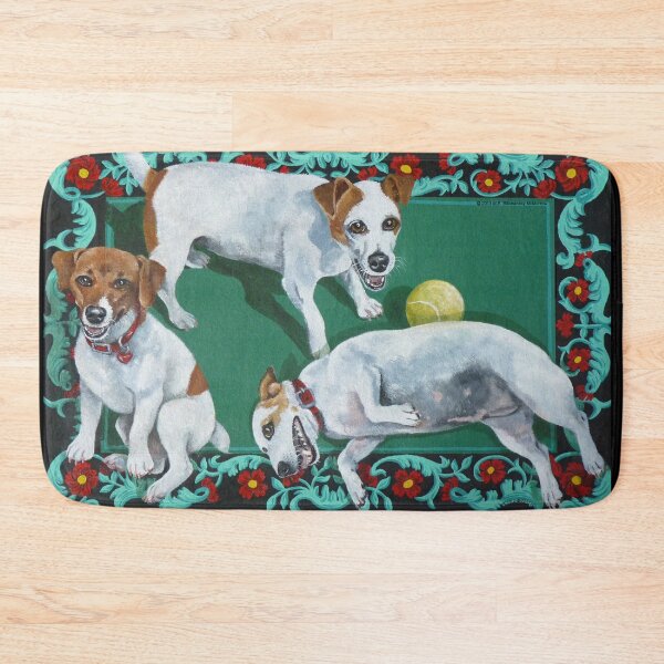 Jack Russells Bath Mat