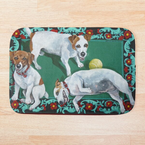 Item preview, Jack Russells designed and sold by M. E.  Bilisnansky McMorrow.