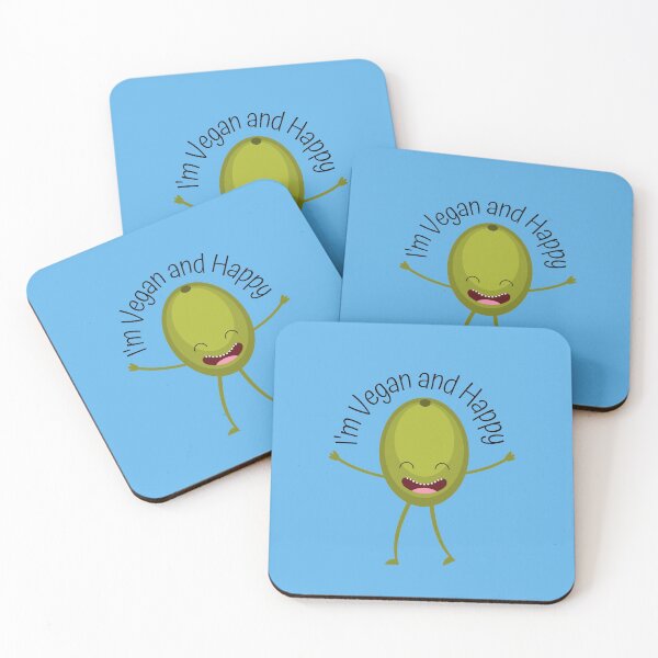 Item preview, I'm Vegan and Happy designed and sold by Checivinicius.