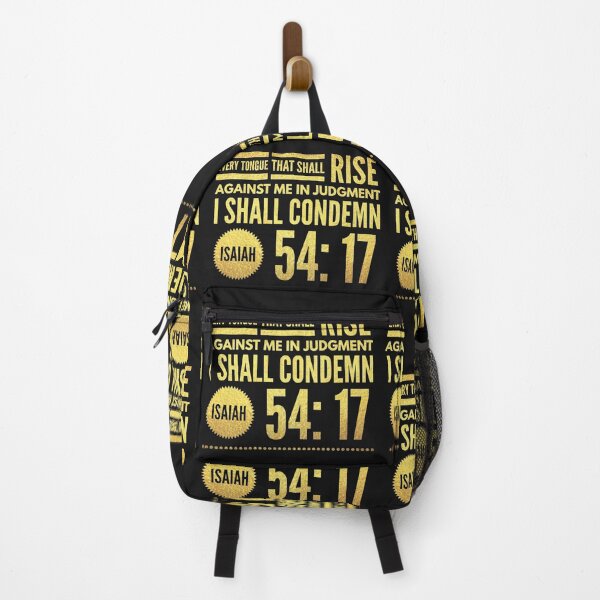 Item preview, Every tongue that shall rise against me in judgement i shall condemn designed and sold by Pixelcraftsmith.
