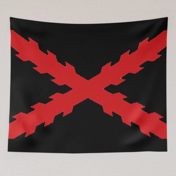 Item preview, Cross of Saint Andrew large black background designed and sold by Enriquegl.